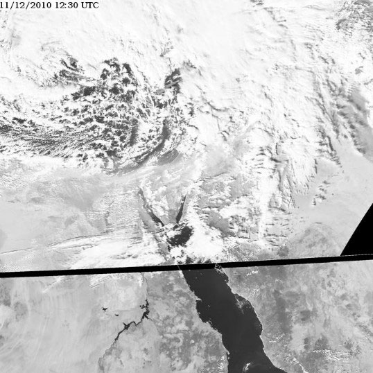 Meteosat-9 HRV, 11 Dec 12:30 UTC
