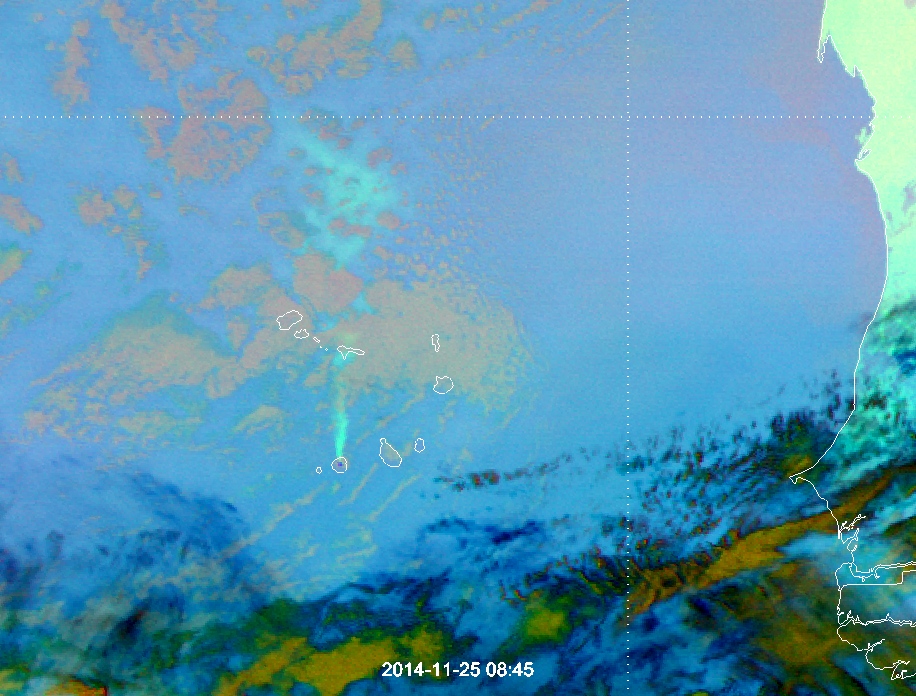 Met-10, 25 November 2014, 08:45 UTC