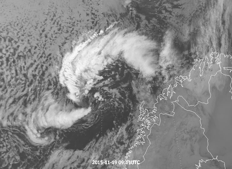 Metop-B, 19 November 09:11 UTC