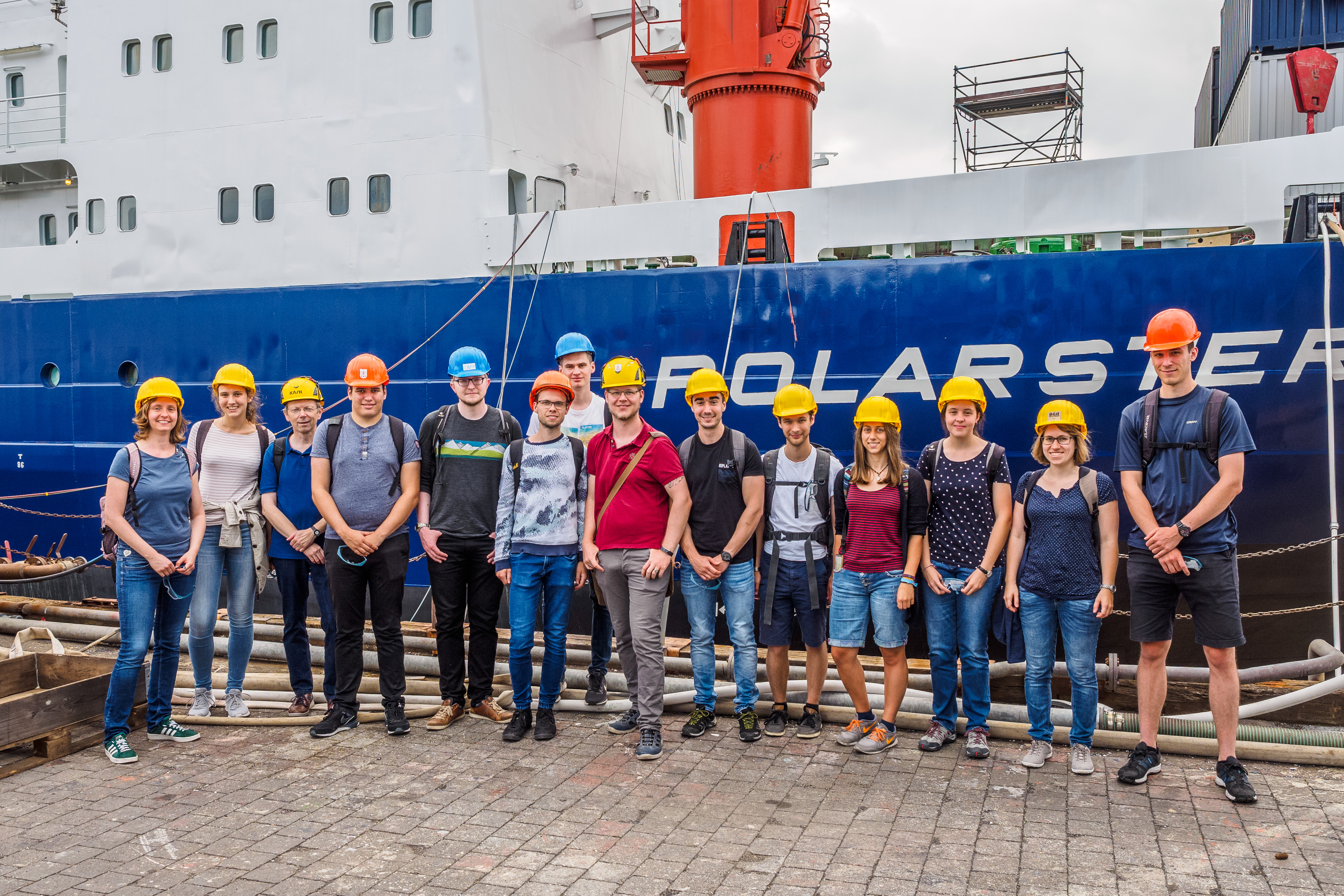 RV Polarstern crew