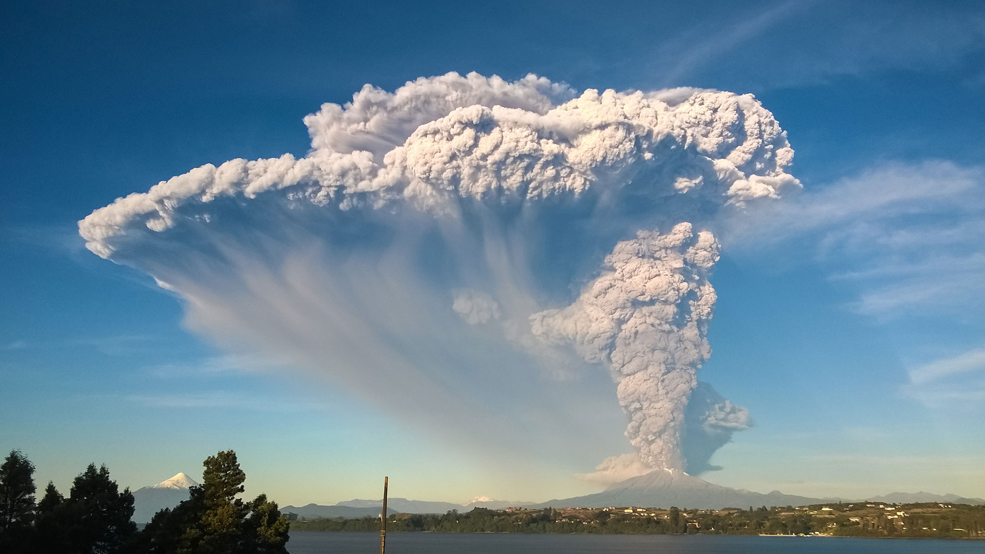 Volcanic Ash Cloud From Space