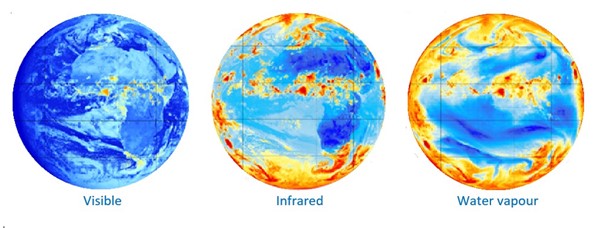 Images collected by METEOSAT-1