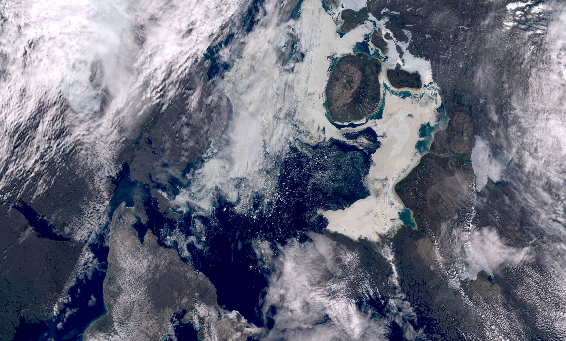 Sea ice, Canada