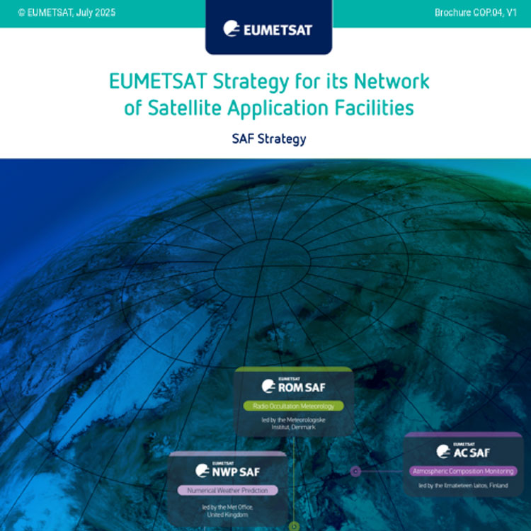 EUMETSAT Strategy for its Network of Satellite Application Facilities ...