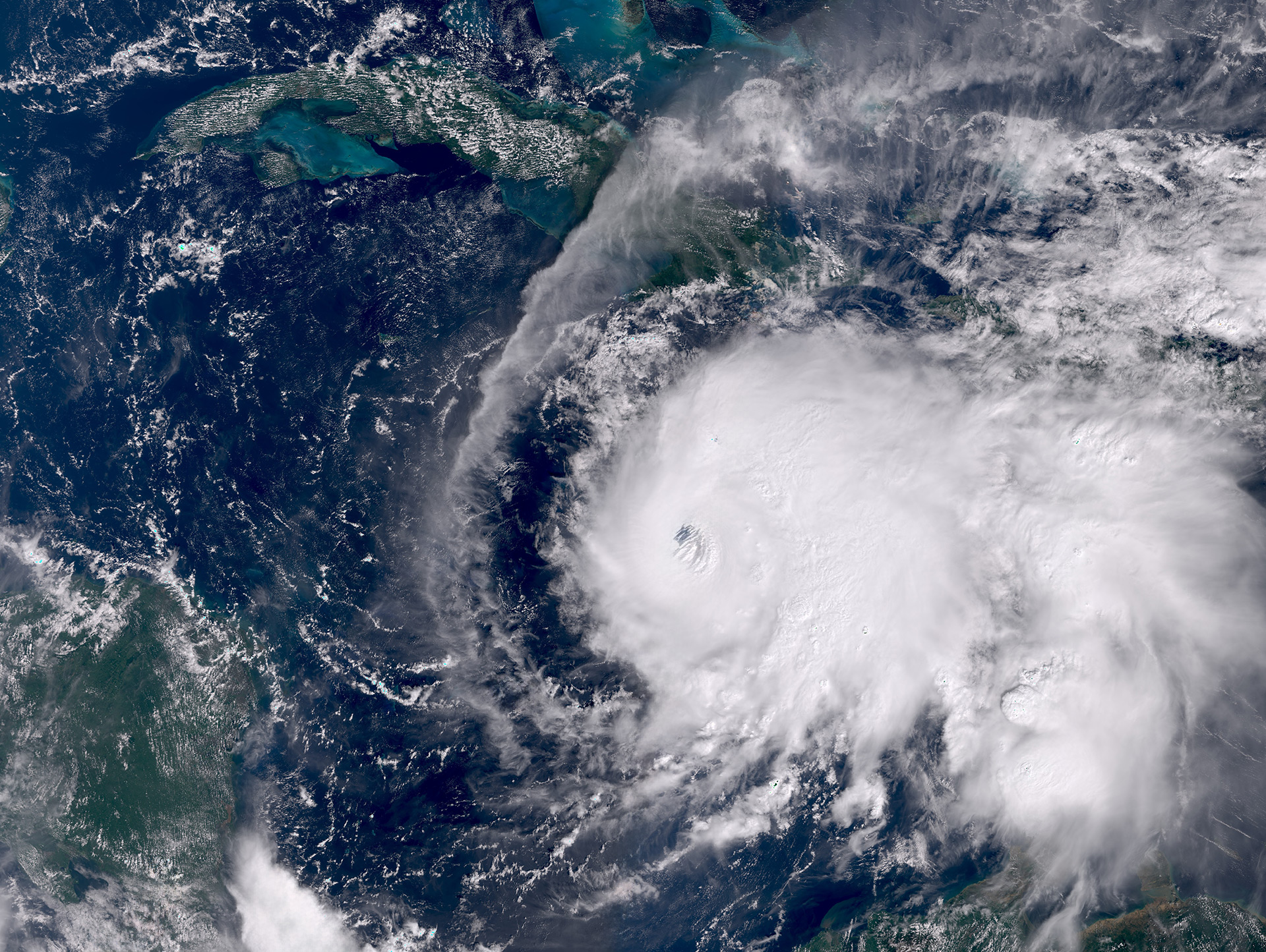 Hurricane Melissa, 26 October 2025, Coperncius Sentinel-3