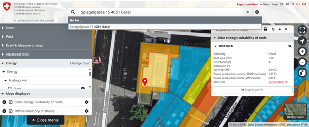 photovoltaic panels map software