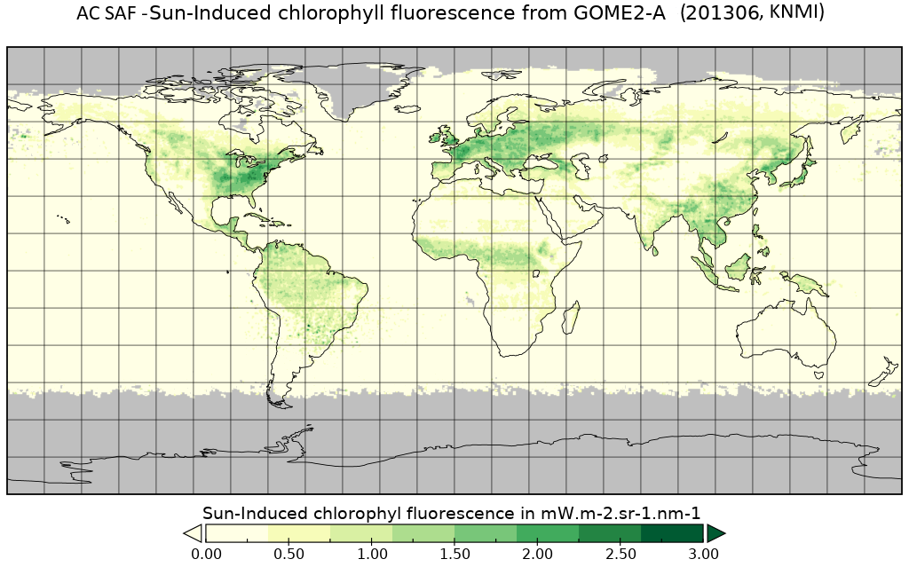 Chlorophyll Fluroescence - GOME-2
