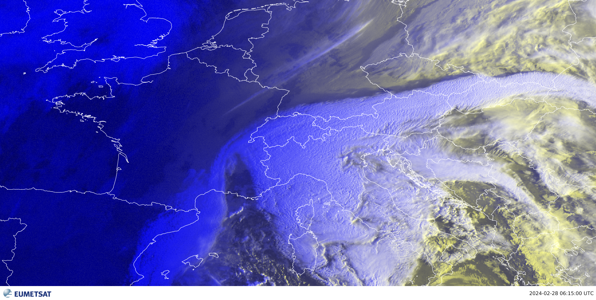 Dust events Mediterranean 2024