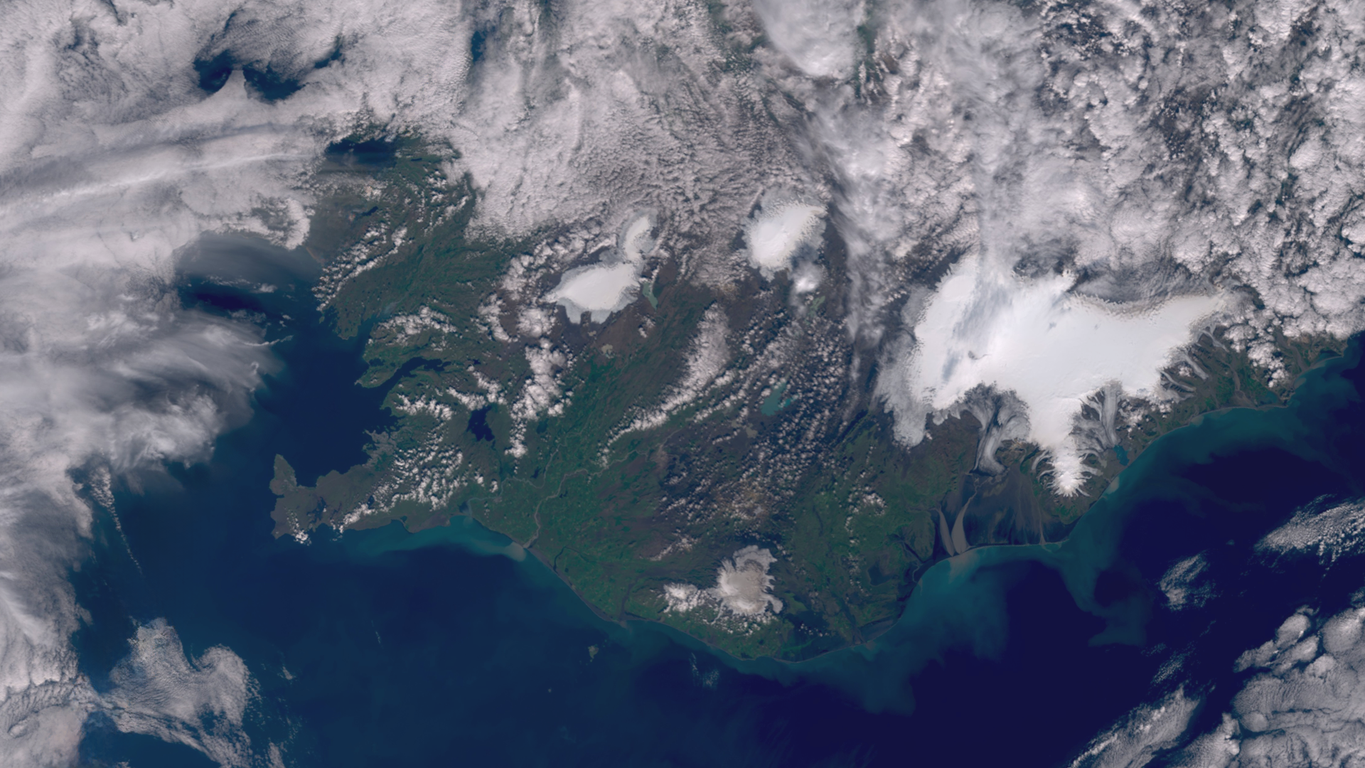 Iceland, 13 August 2025, Sentinel-3