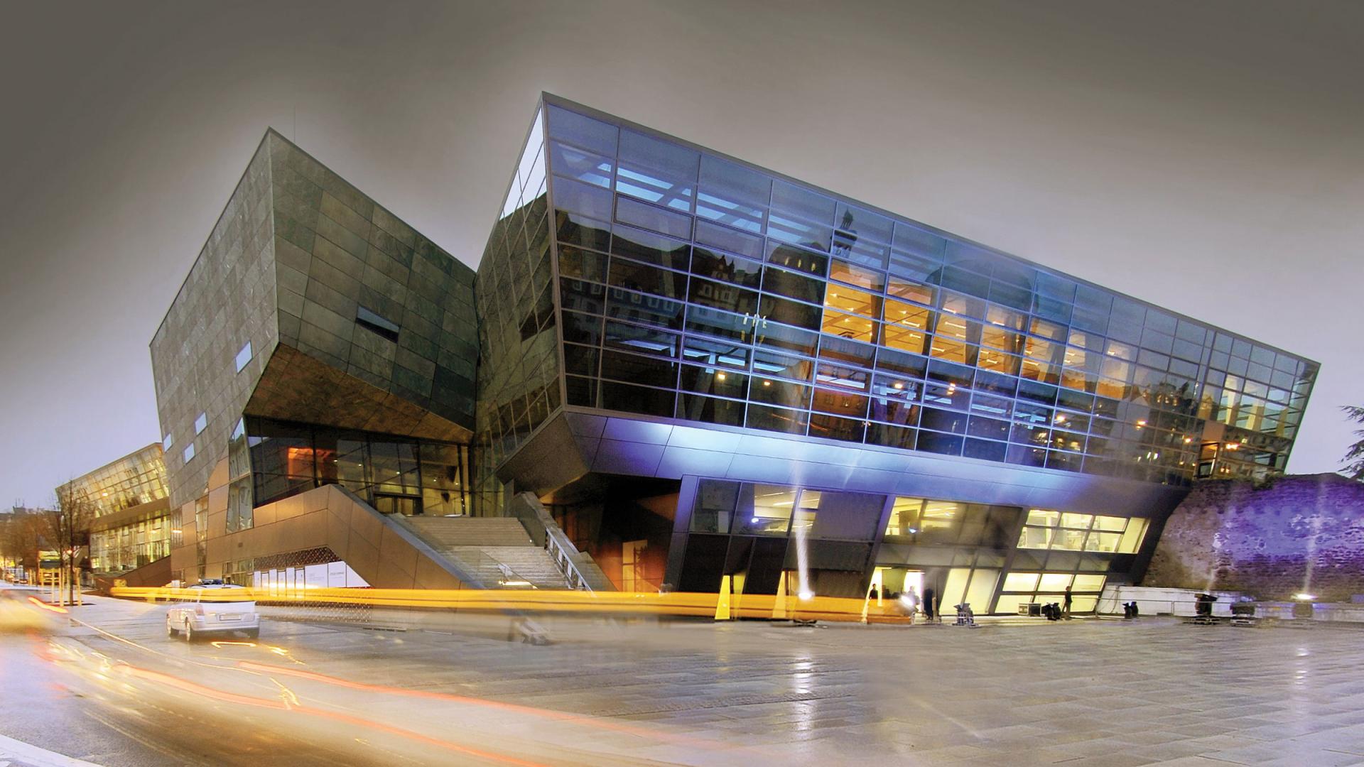 image Darmstadtium by night image Darmstadtium by night