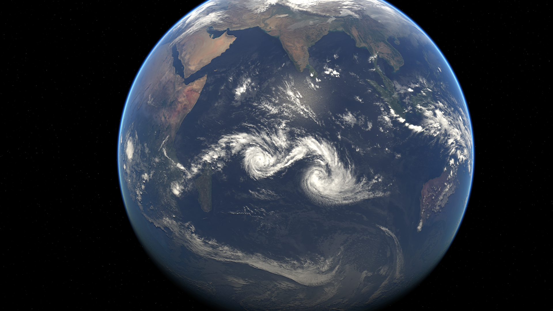 Composite of Indian Ocean