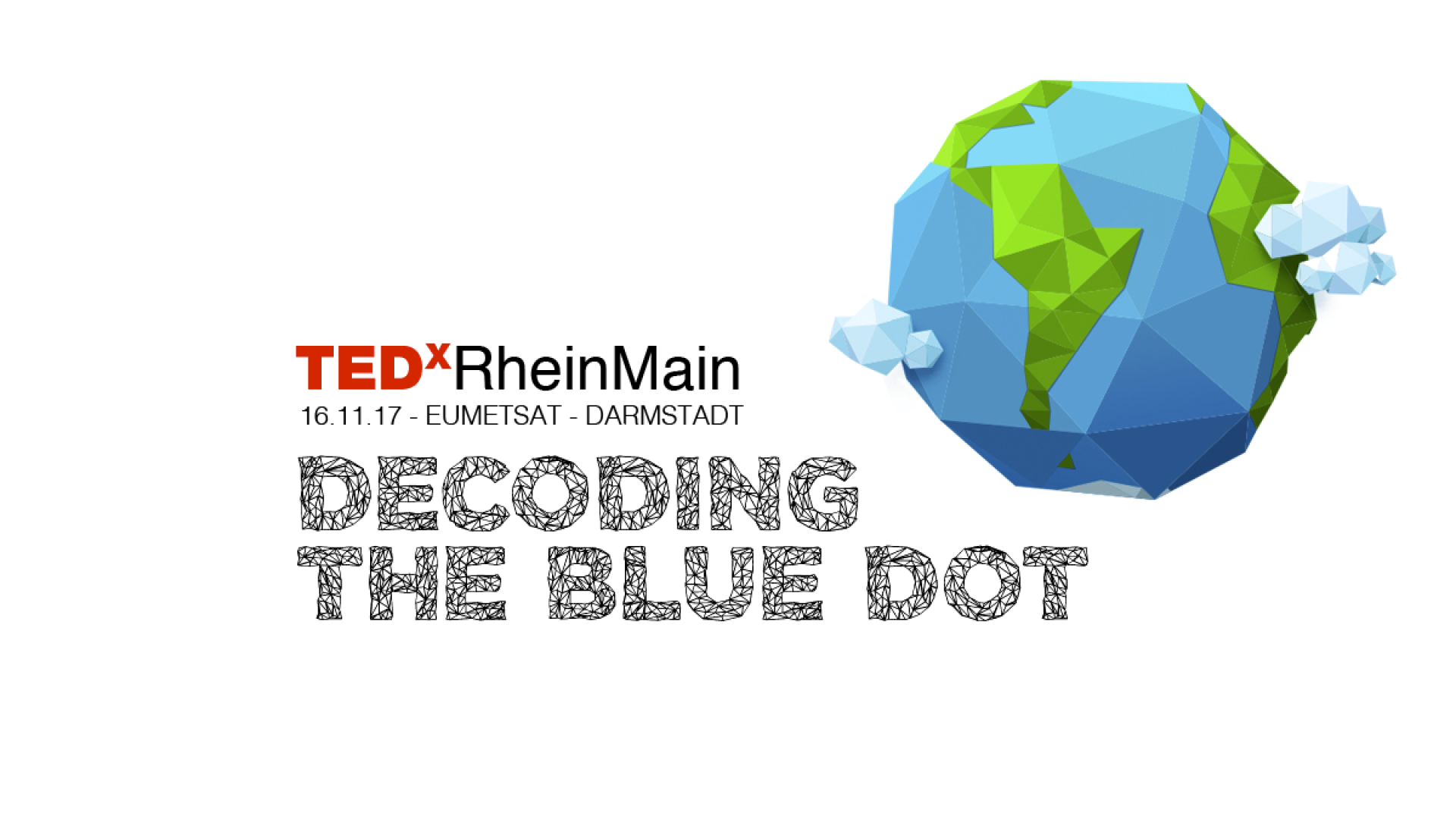 CopernicusTEDx “Decoding the Blue Dot” event at EUMETSAT