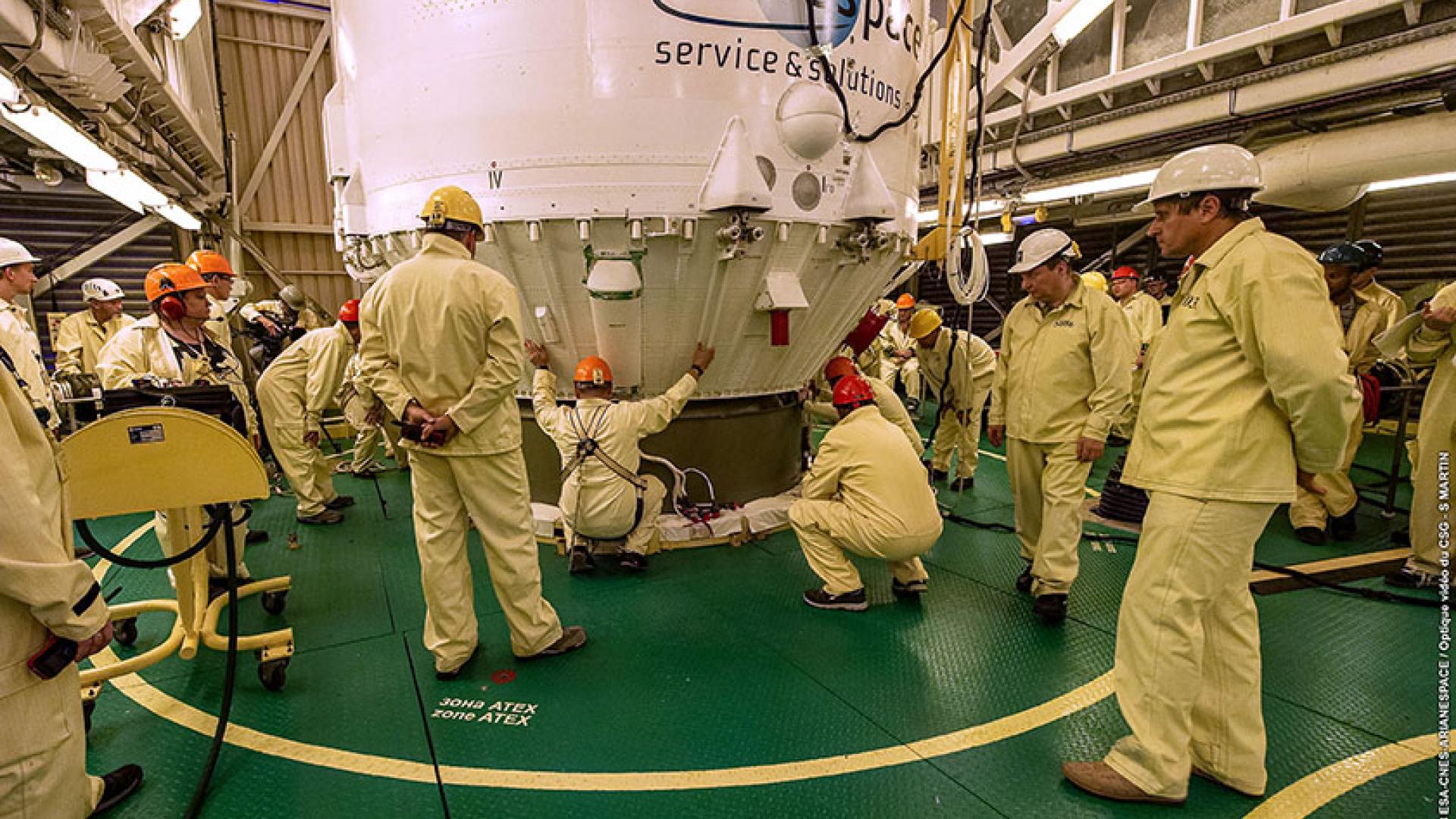 Metop-C – on the launch pad and ready to go