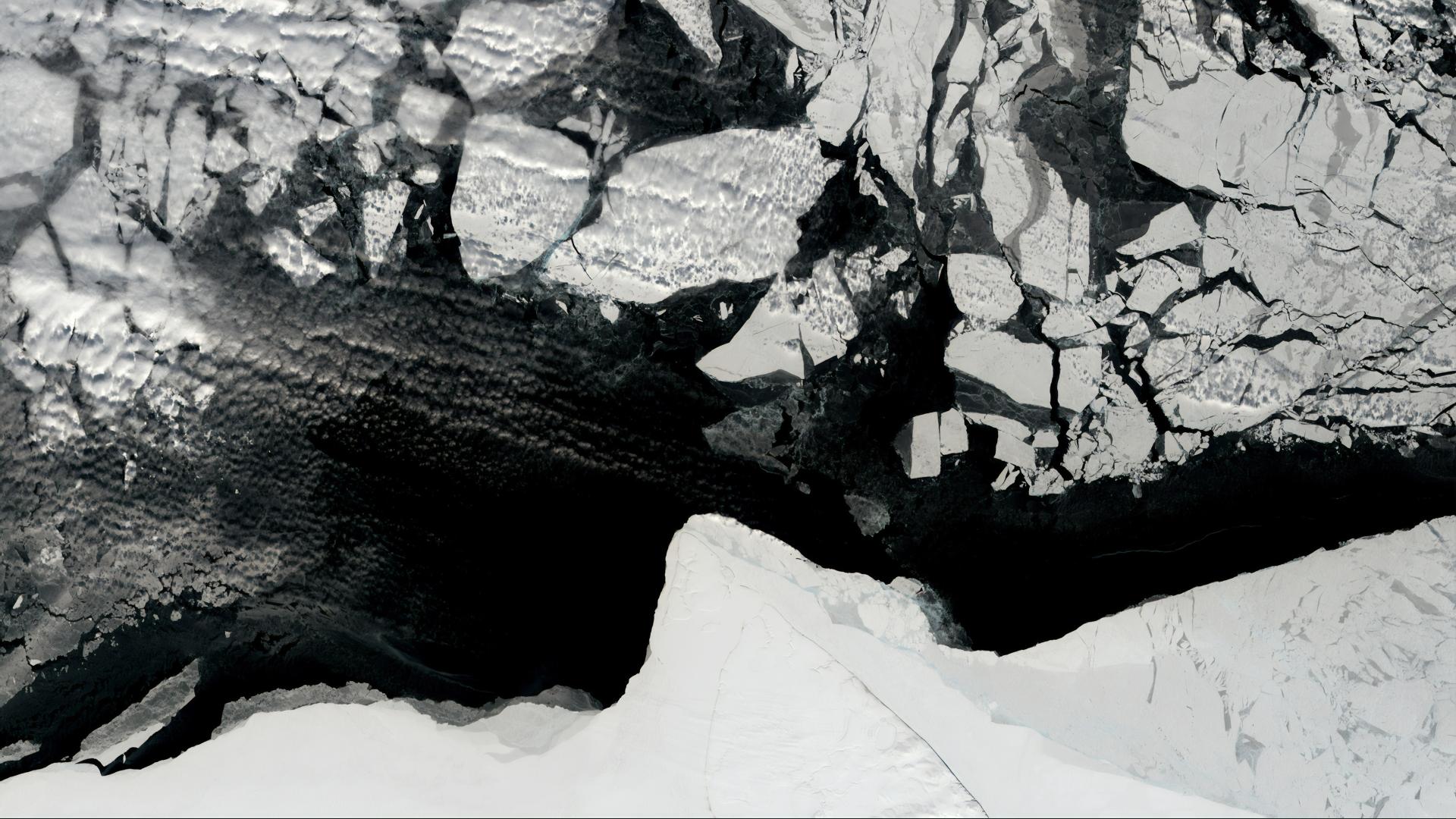 climate satellites ice caps