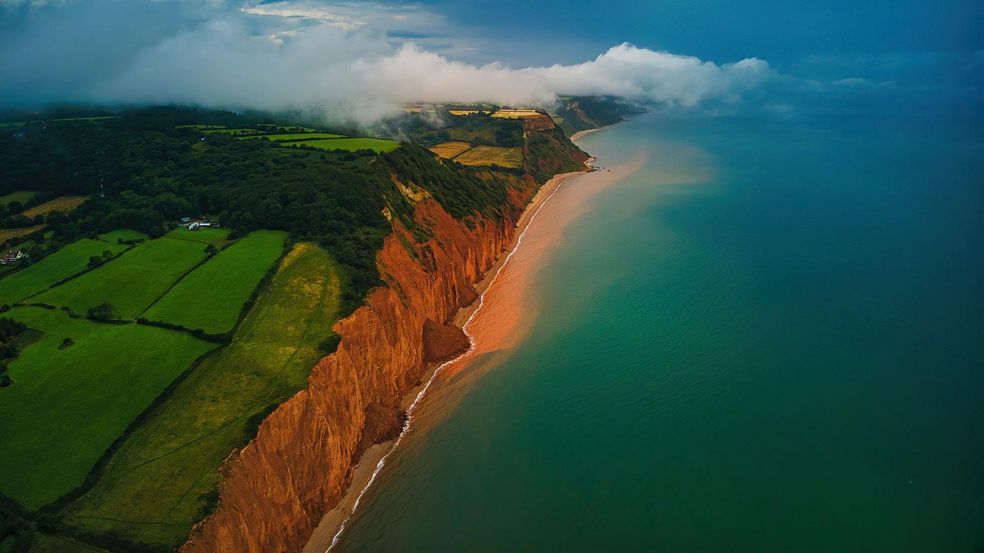 Water turbidity off the English coast. Credit: Red Zeppelin