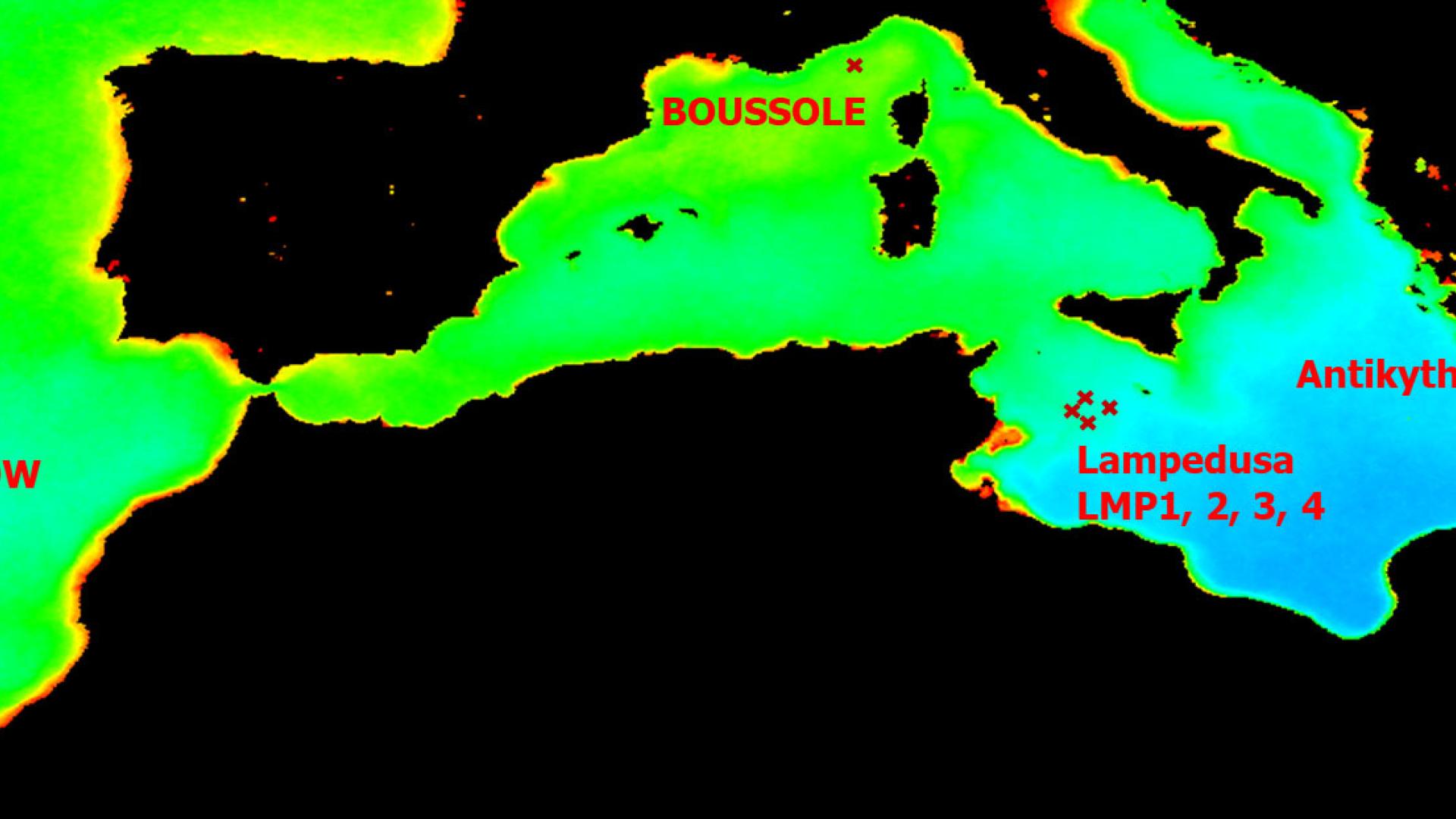 Copernicus OC-SVC infrastructure candidate locations