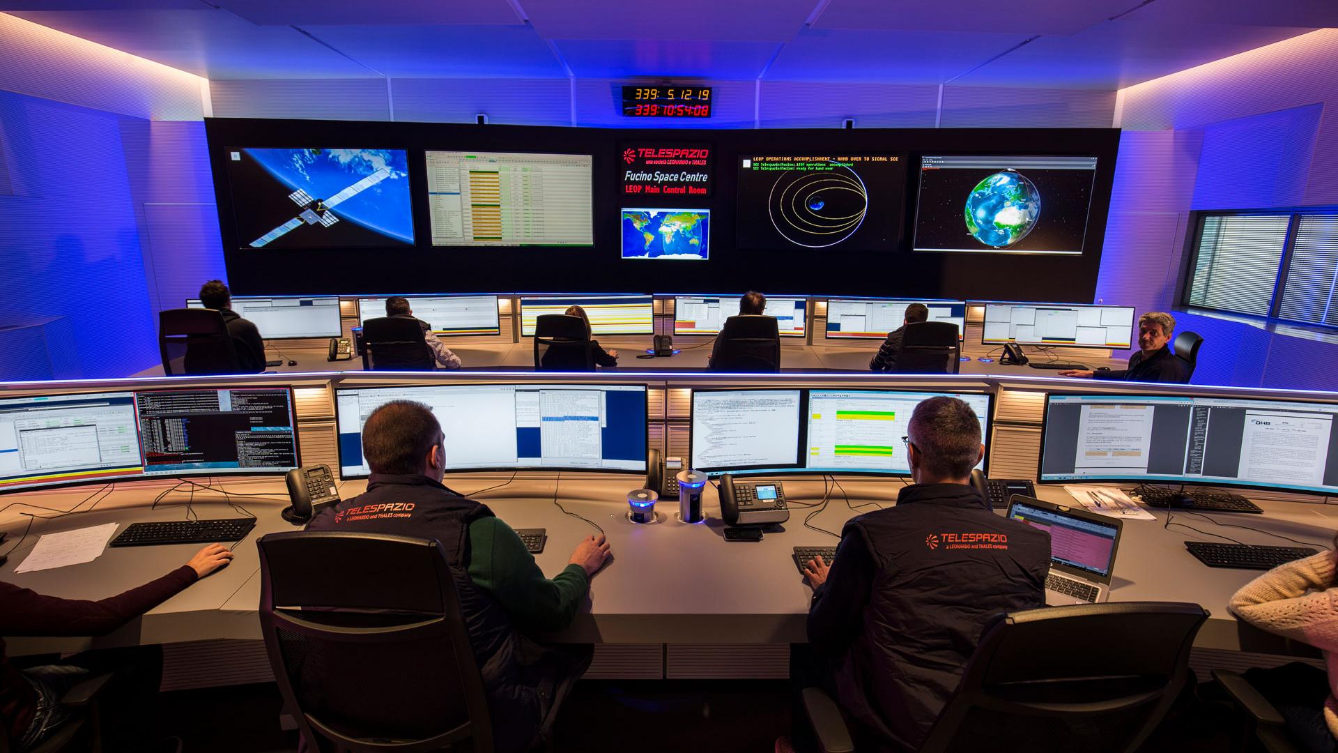 Fucino Space Centre Leop