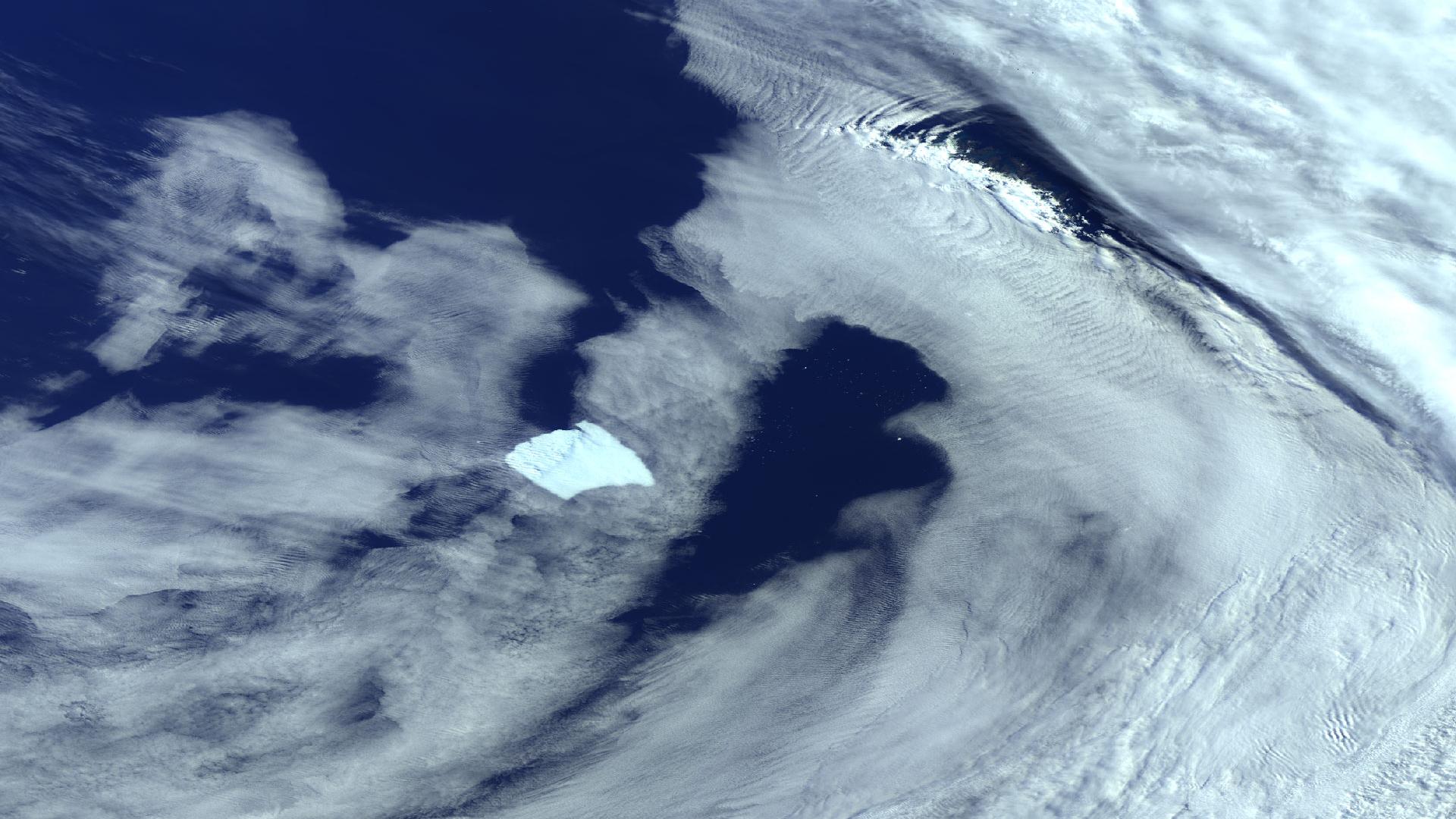 ice southern atlantic ocean