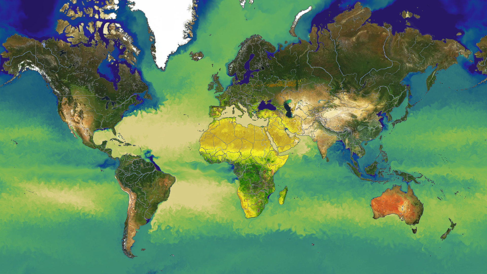 Wekeo Map