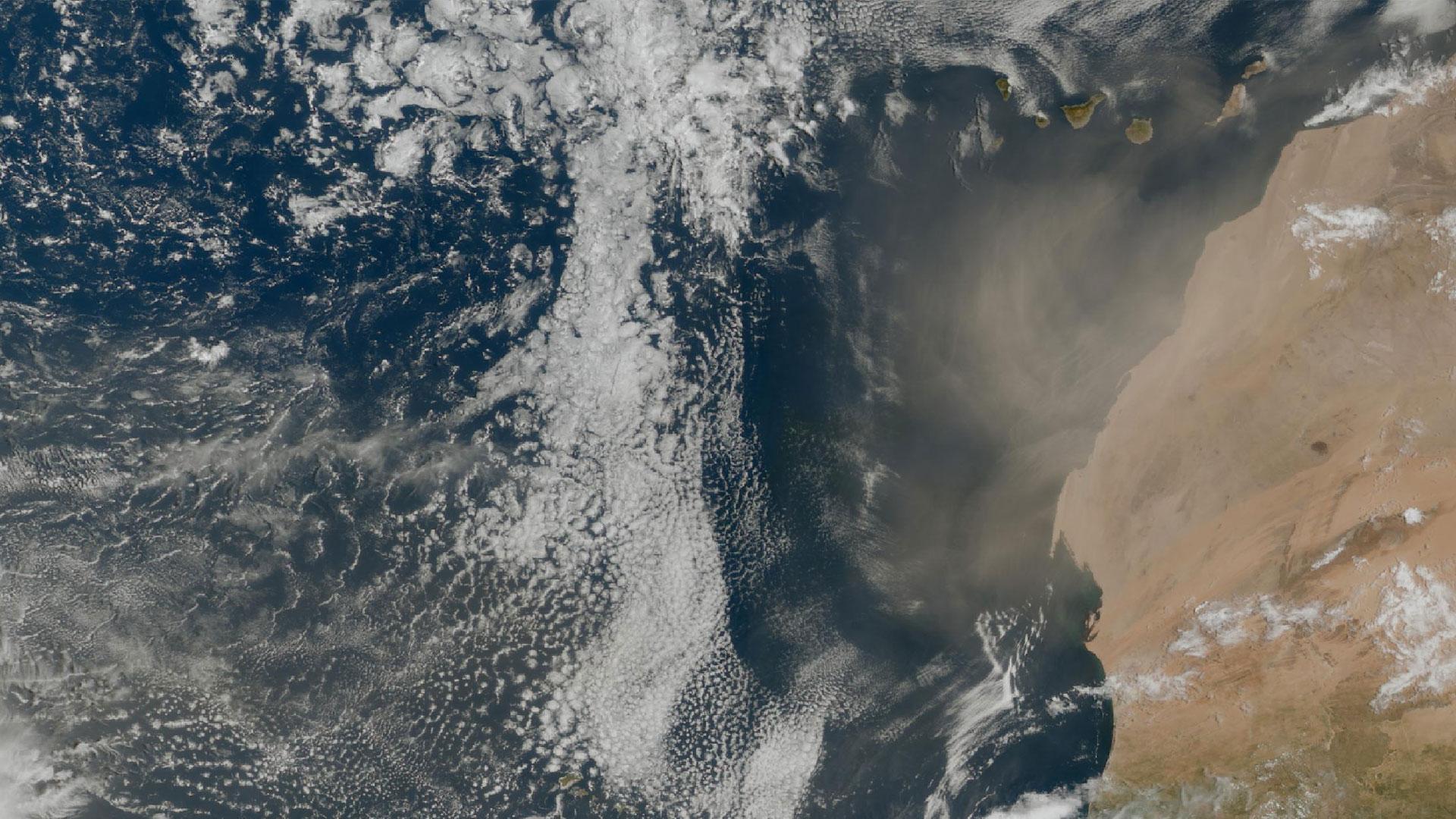 Saharan dust, 16 September 2025