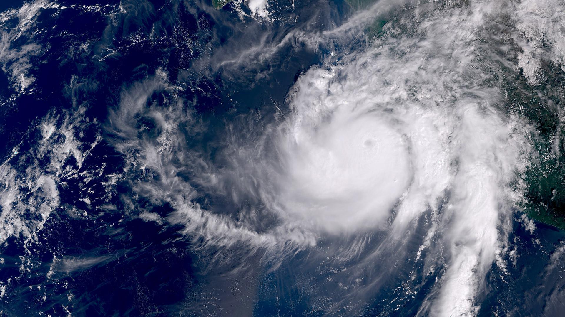 Hurricane Simon, 11 October 2026, Copernicus Sentinel-3