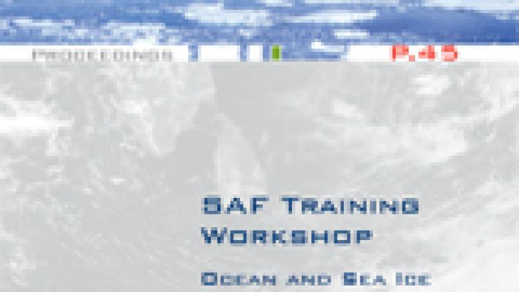SAF Training Workshop - Ocean and Sea Ice Second Workshop