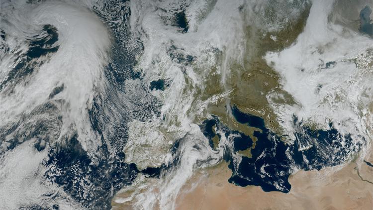 MTG-I1 first image – view of Europe