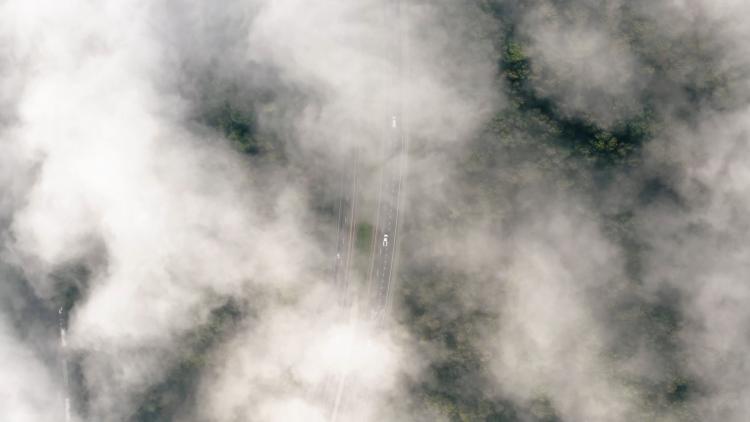 Highway fog