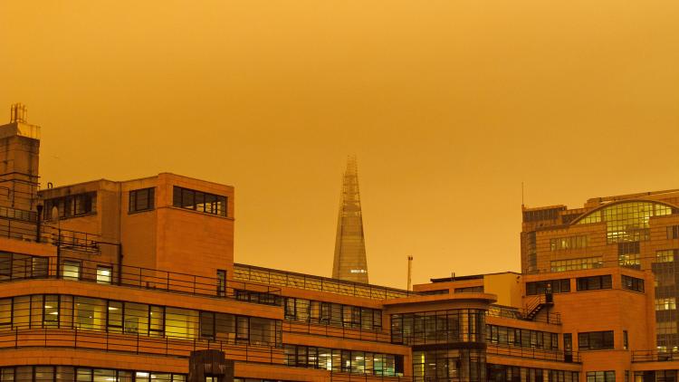 Smog London Shard