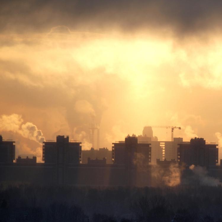 Power plant CO2 CH4. Credit: Николай Григорьев 