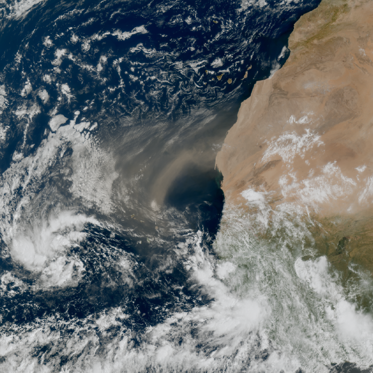 Saharan dust Sept 2024