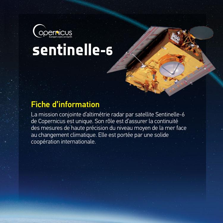 Sentinel-6 Factsheet - French