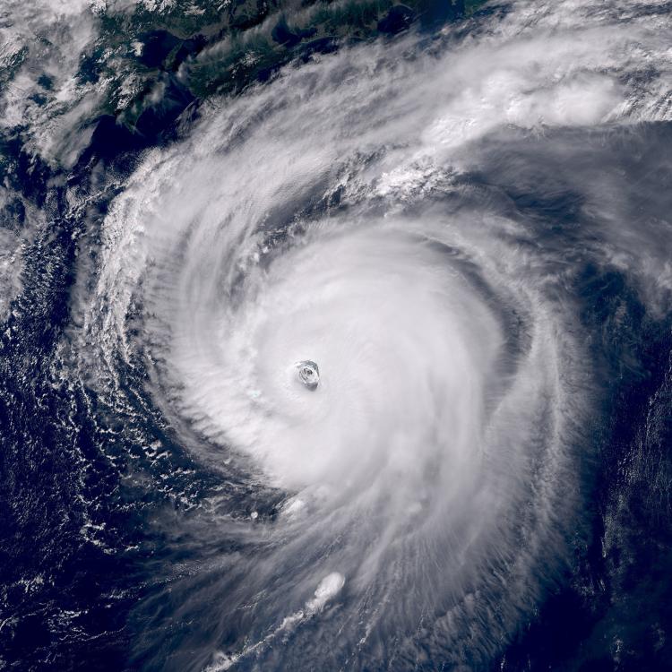 Typhoon Halong, Sentinel-3, 8 October 2025