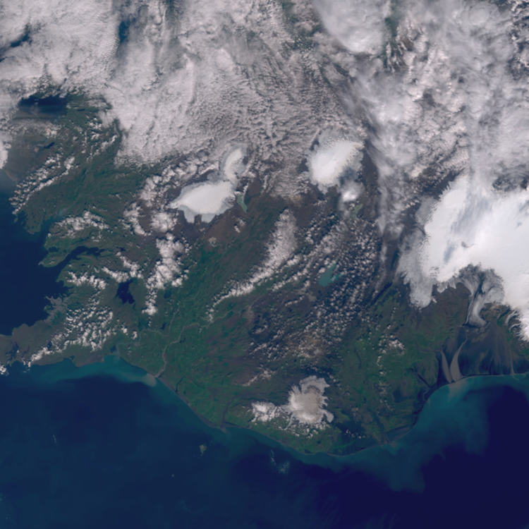 Iceland, 13 August 2025, Sentinel-3