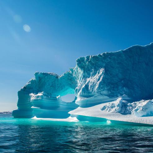 Ice floes