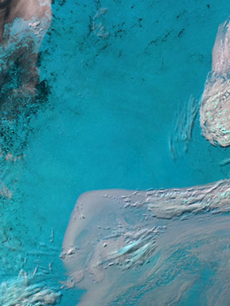Homepage image slider - Summer Arctic ice