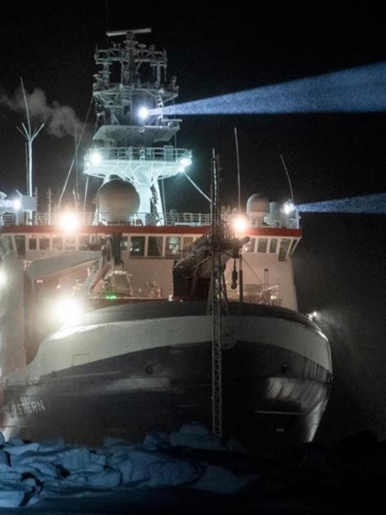 Weather conditions in the Arctic