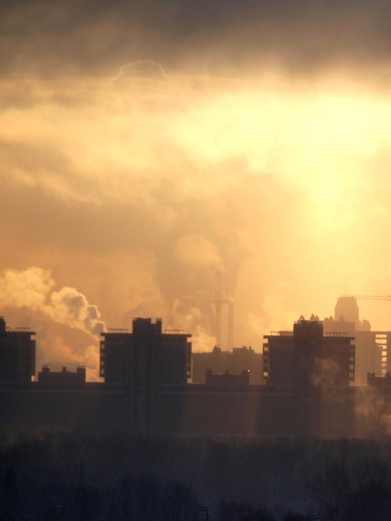 Power plant CO2 CH4. Credit: Николай Григорьев 