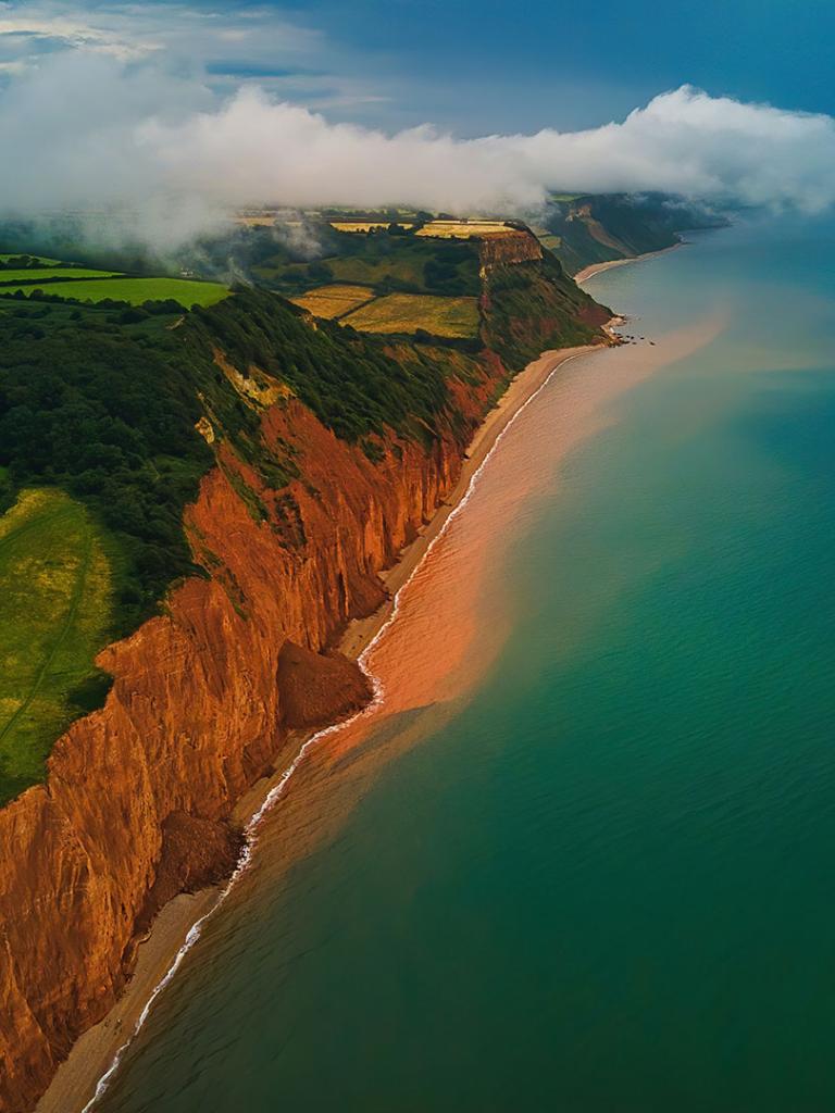 Water turbidity off the English coast. Credit: Red Zeppelin