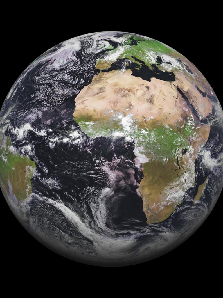 A view of Europe and Africa take by Meteosat-11 at noon (UTC) on 26 June 2022 A view of Europe and Africa take by Meteosat-11 at noon (UTC) on 26 June 2022