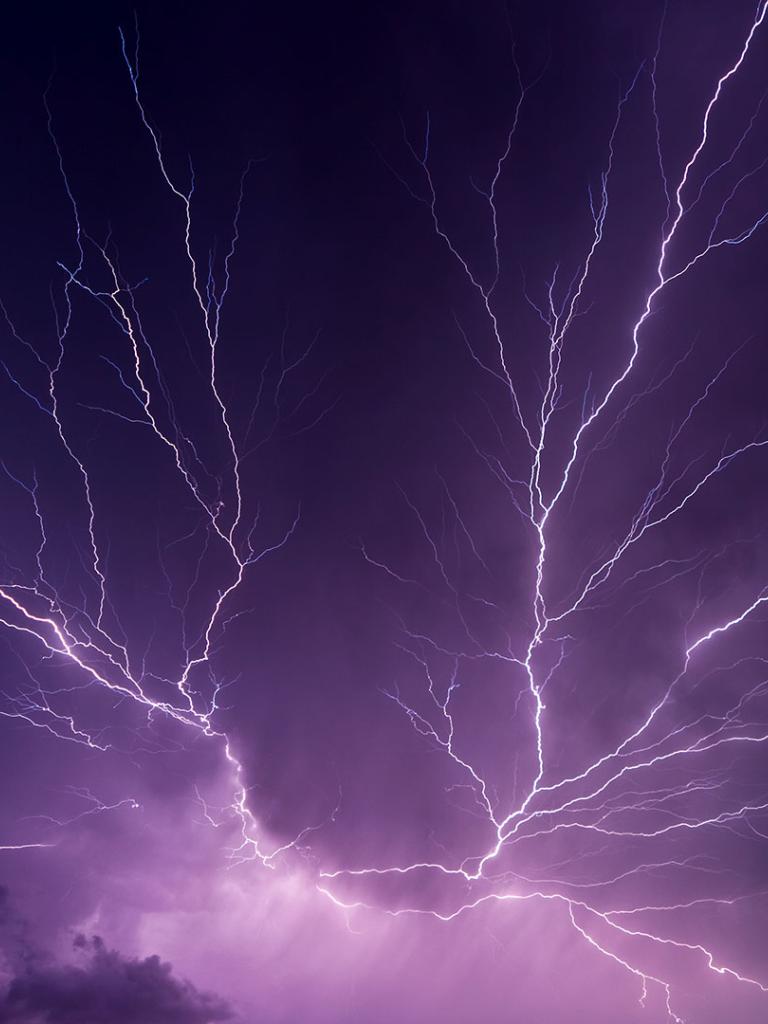 Lightning strike night. Credit: Minerva Studio 