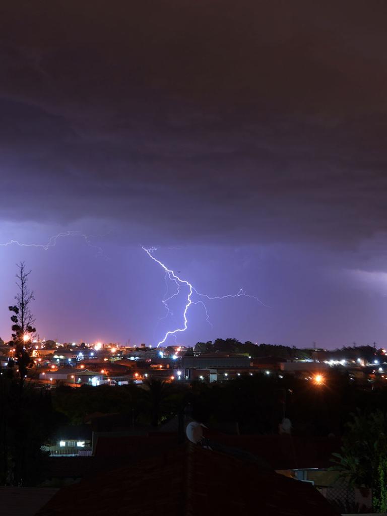 Lighning over Johannesburg. Credit: Phillip 