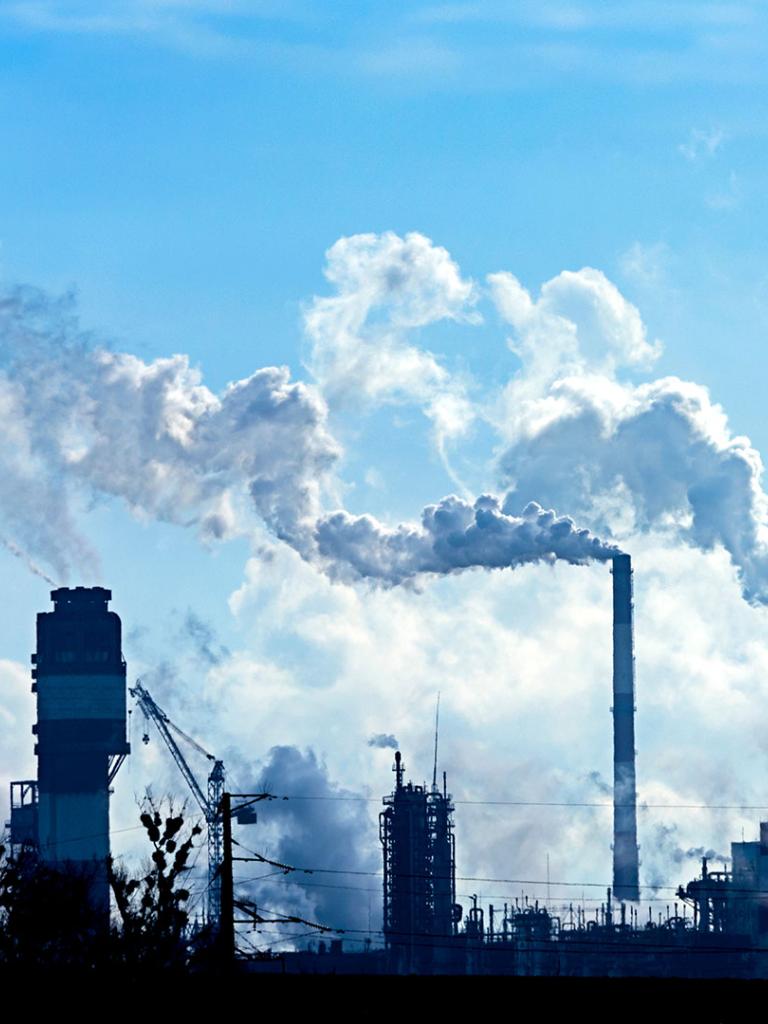 Smoke from chimneys. Credit: Vital 