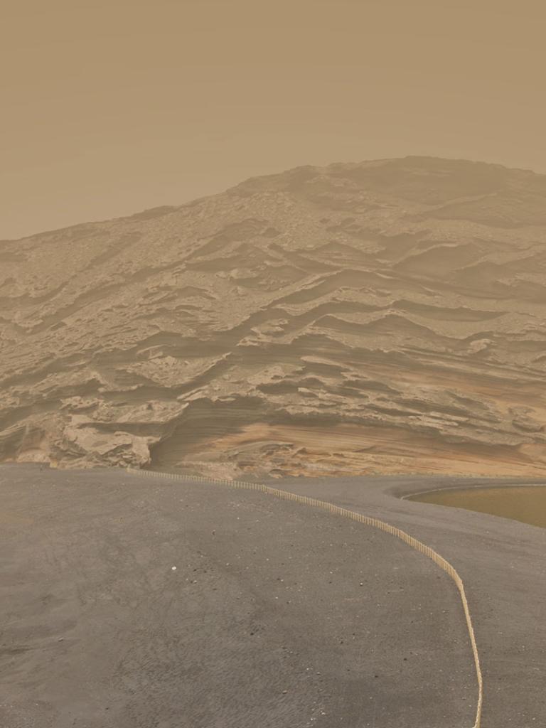 Dust over Lanzarote, Canary Islands. Credit: Munimara Dust over Lanzarote, Canary Islands. Credit: Munimara