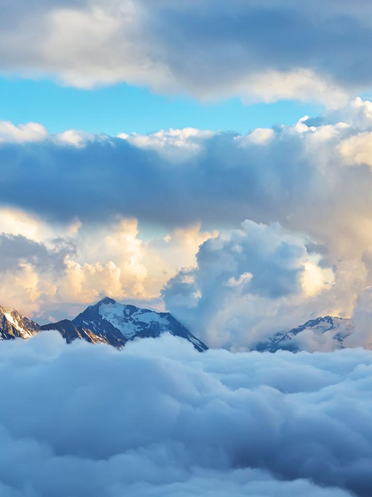 View from above the clouds. Credit: bakharev