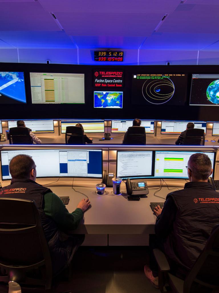 Fucino Space Centre Leop