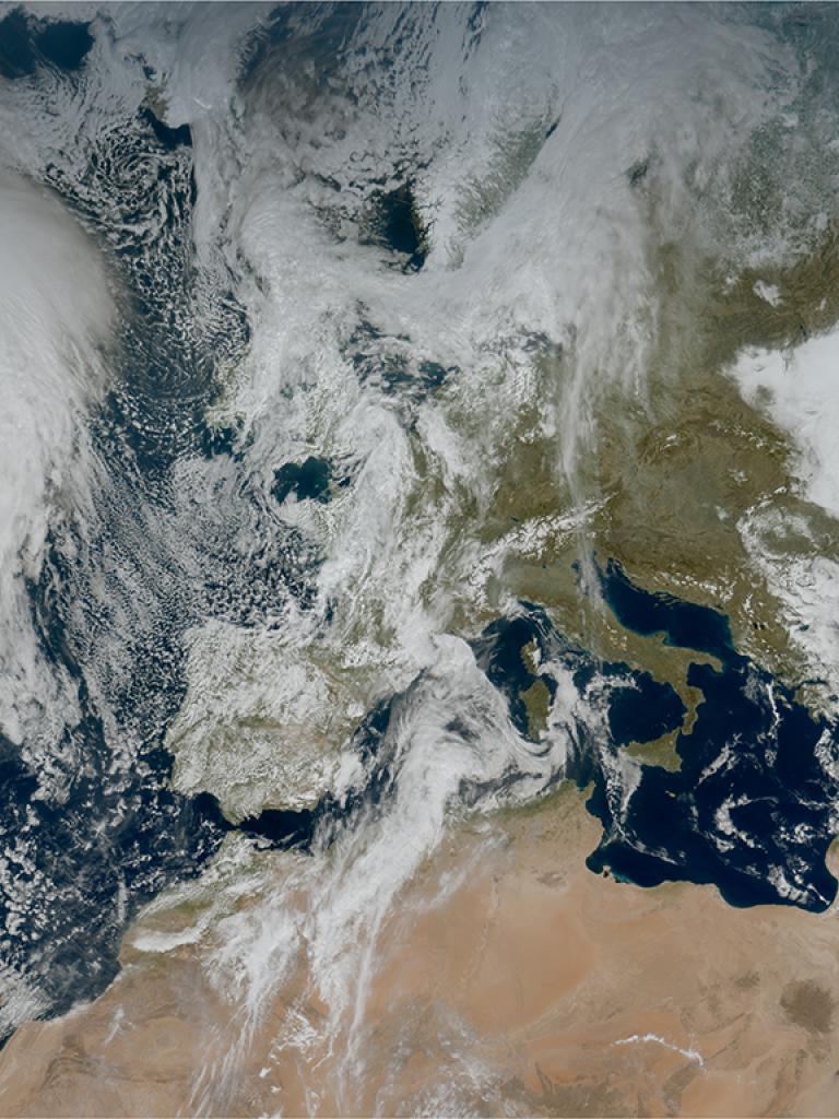 MTG-I1 first image – view of Europe