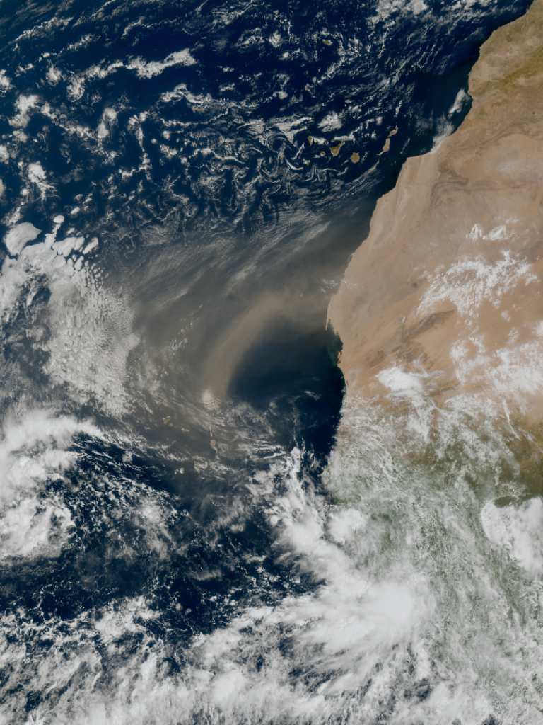 Saharan dust Sept 2024