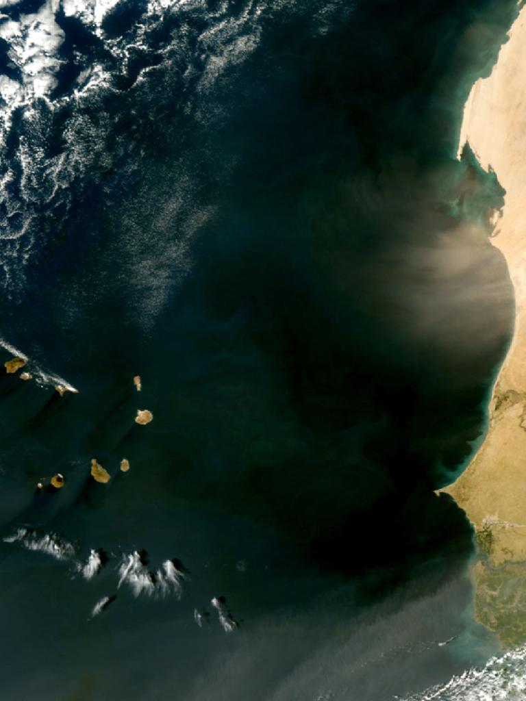 Saharan dust Saharan dust