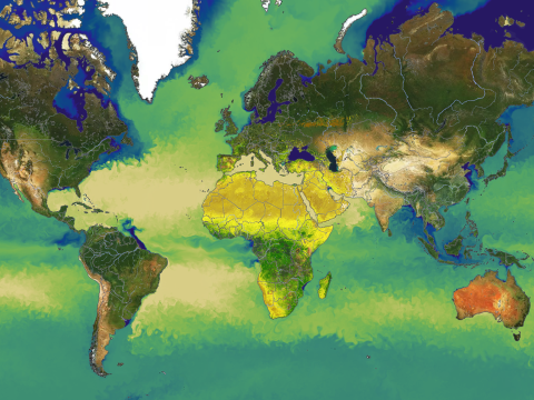 Wekeo Map